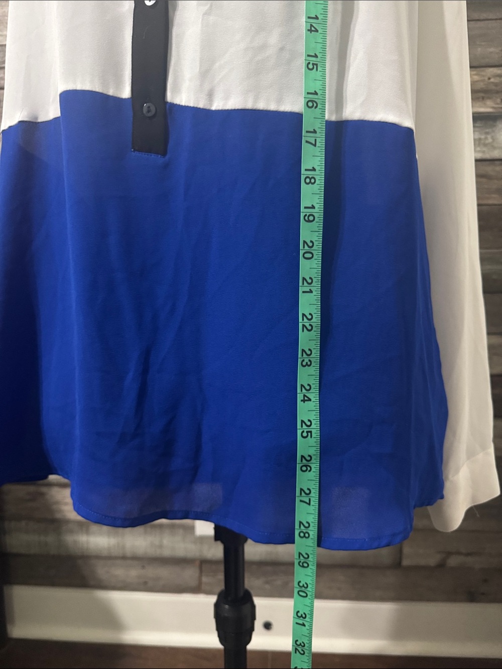 Decree Color Block Blouse - Picture 3 of 4